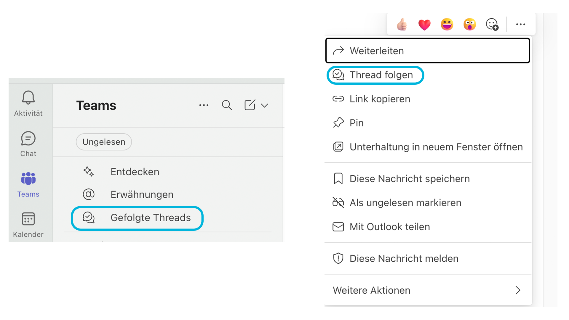 Threads in Teams